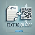 text to qr code